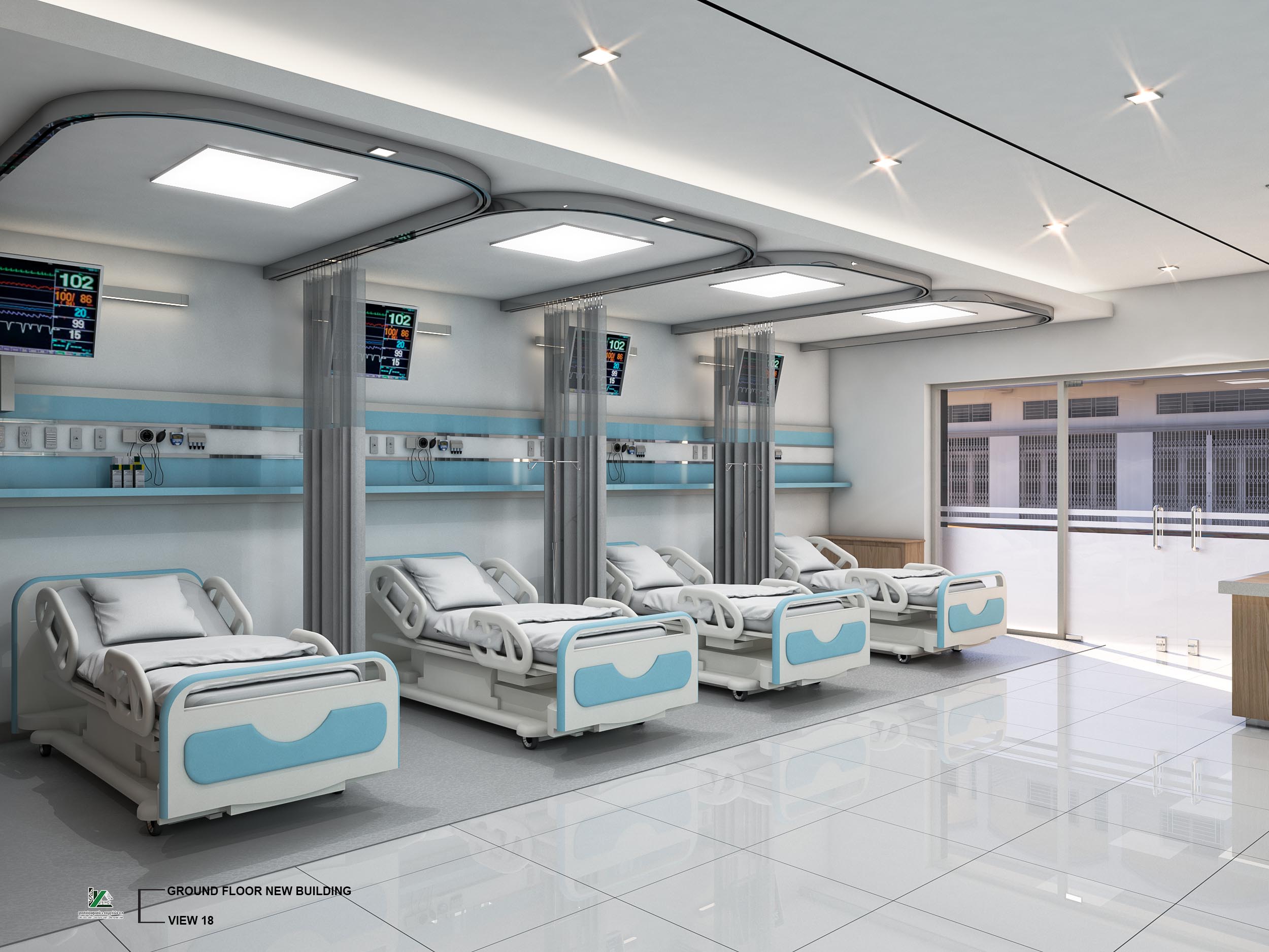 INTERIOR DESIGN of CLINIC At KOMPONG CHNANG - khmerangkor.com.kh
